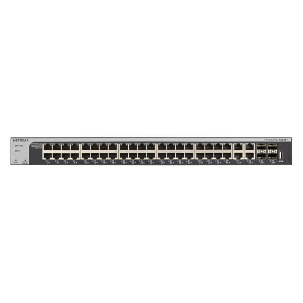 Netgear - Retail SMART SWITCH PROSAFE XS748T 10GIGABIT 48 PORTS RJ45