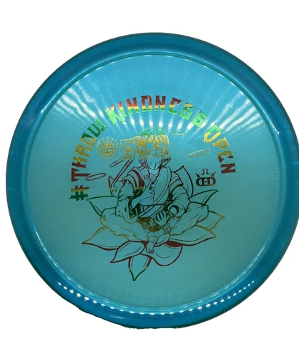 NEW Dynamic Discs 174g Sockibomb Slammer Lucid-X THROW KINDNESS Open Blue