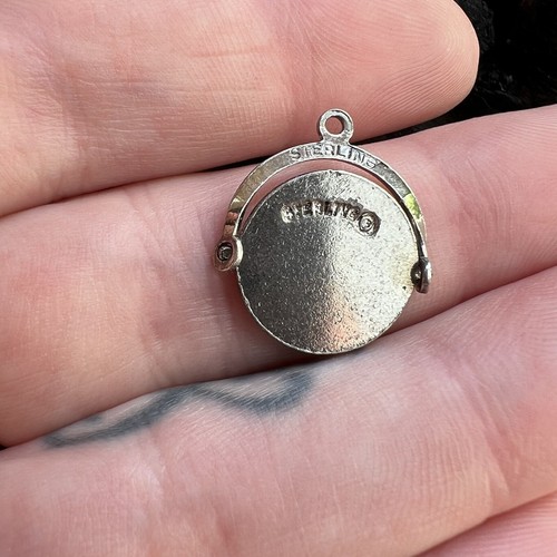 Vintage Sterling Silver Charm Vermont State Travel Road Trip VT Green Mountain - Picture 5 of 7