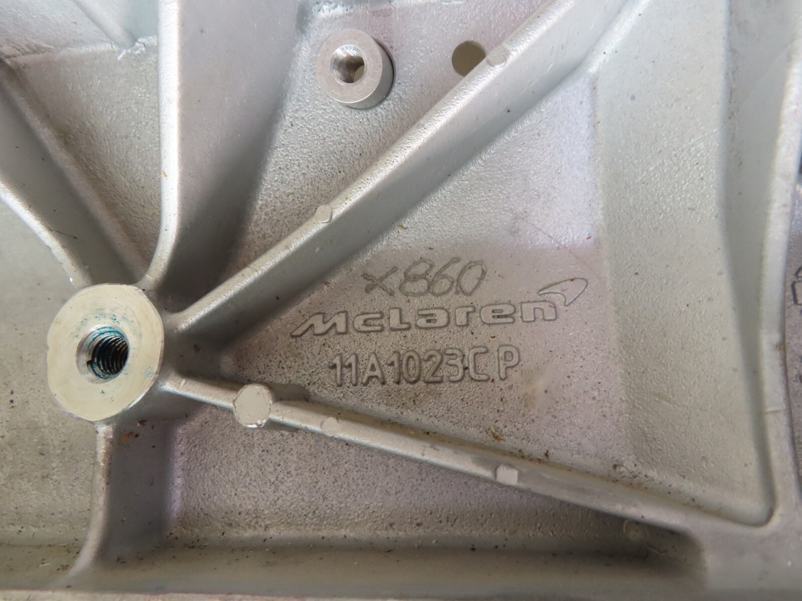 2012-2014 MCLAREN MP4-12C COUPE FRONT CRADLE SUBFRAME CROSSMEMBER OEM 11A4245CP