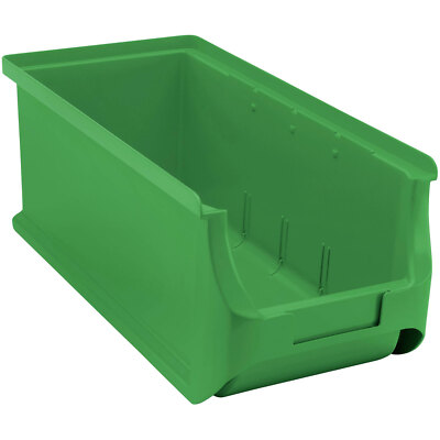 Allit 456293 storage container 125x150x320mm green industrial grade
