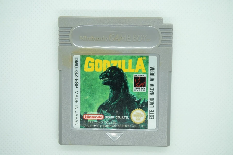 Godzilla Nintendo Gameboy Spiel PAL Game Boy Original ESP PAL  1990 Verified - Bild 2 von 4