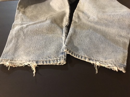 Levis Vintage Orange Tag Denim Blue Jeans #506340212 W40 L32 - Picture 3 of 10
