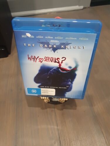 The Dark Knight Why So Serious? Heath Ledger Special Edition Blu-Ray Excellent - Picture 1 of 4