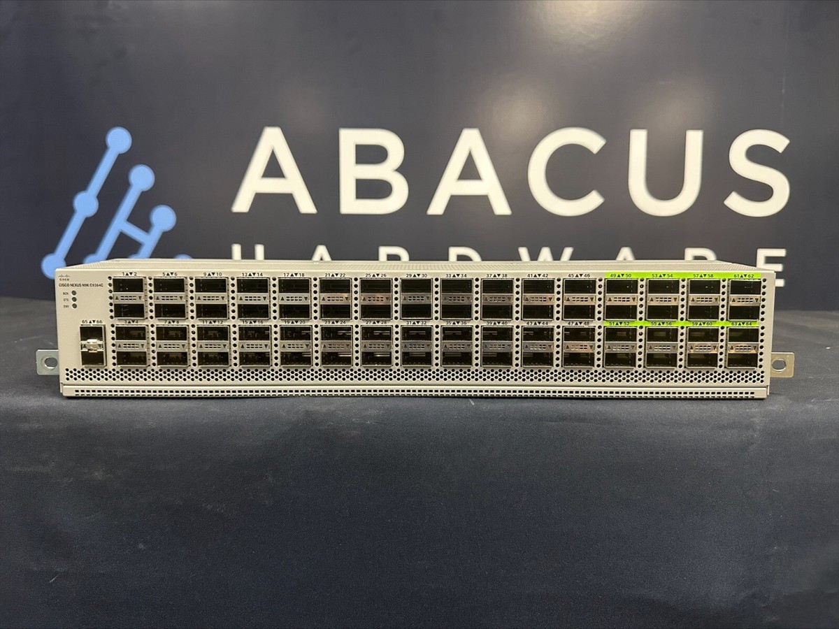 ルーター・ネットワーク機器 Cisco Nexus N9K-C9332 N9K-C9332C - Cisco switches