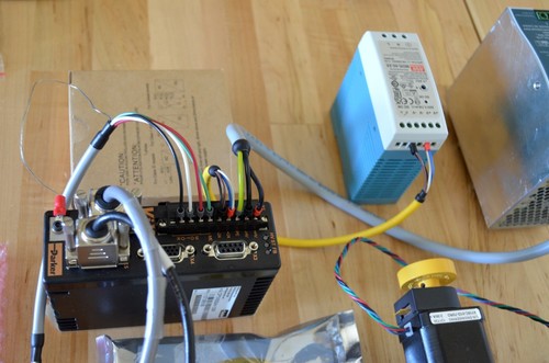 Parker 404XR/MX80L Linear Servo Motor XY Stage w/ E-DC & Vix500AH Drives - Mach3 - Picture 7 of 24