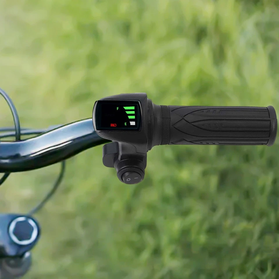 Electric Scooter Throttle 6 Pin Interface with Power Off Switch for E Bikes - Image 3 of 4