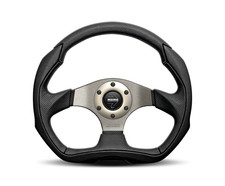 Momo Motorsport Eagle Steering Wheel Leather 350mm - Eag35bk0s