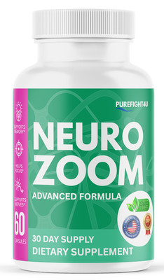 Neuro Zoom Advanced Nerve Formula Supports Brain Health & Function - 60 Capsules