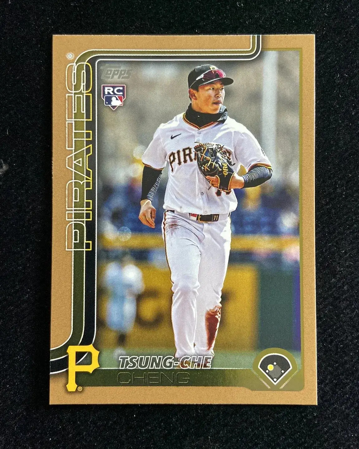 2025 Topps Update Series Gold #US72 Tsung-Che Cheng RC Rookie 861/2025 pdx