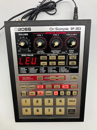 Boss SP-303 Dr. Sample 2003 w/Adapter + Memory Card Working BR31623 - Picture 2 of 14