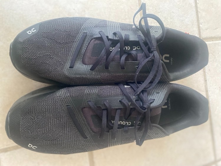 Size 12.5 - ON Cloudgo Black Eclipse - image 1