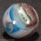 D.A.S. UV LUTZ FRITTY STARGAZER Swirl Marble 23/32 Mint Hawkeyespicks sg — photo 5
