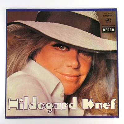 Schallplatte HILDEGARD KNEF - HILDEGARD KNEF Album Pop Jazz Chanson LP 1970