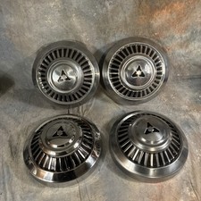 4 1969-1976 Dodge Truck Or Van 12 Dog Dish Hubcaps 1 Ton Mopar Oem.