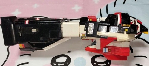 BANDAI DX Choudenshi Bioman PlaDelu Bio Robo Zord Toy Red/Black/White Used - Picture 6 of 17