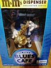 M&M Blues Cafe Edition Saxophone Candy Dispenser. No Candy