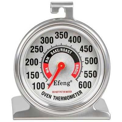 Efeng Large Dial Oven Thermometer for Gas & Electric Oven,Grill Cooking Safet...