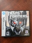 Transformers Revenge of the Fallen Decepticons (Nintendo DS, 2009)-Complete