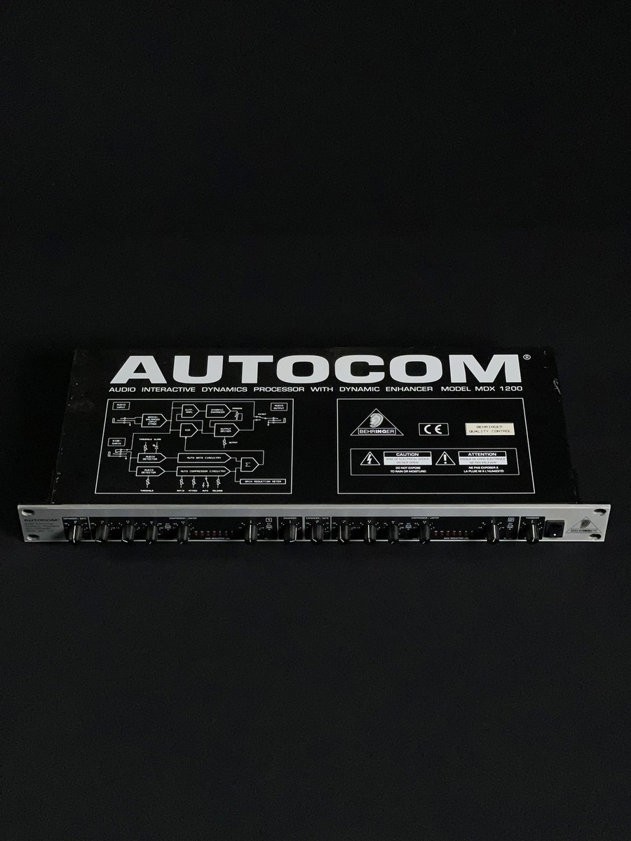 Behringer AUTOCOM MDX 1200 Dynamics Processor | eBay