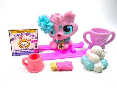 #ad Littlest Pet Shop Music Blind Bag Rare Husky Puppy #2868 with accessories $25.00