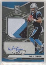 2019 Panini Spectra Rookie Patch Auto 38/99 Will Grier #205 Patch Auto 0g4