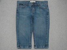 PB13403 OLD NAVY MID RISE DENIM WOMENS JEAN SHORTS sz6