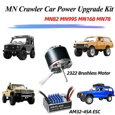 Hot Outrunner Brushless Motor for 1/12 RC Cars Crawler Upgrade Kit Combo Parts