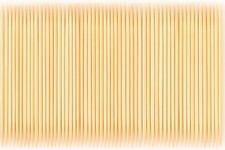 1000/1500 Pcs Bamboo Wooden Toothpicks Wood Round Single-Point Teeth Tooth Picks