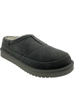 Koolaburra by UGG Men's Suede Slippers Graisen Stone Gray