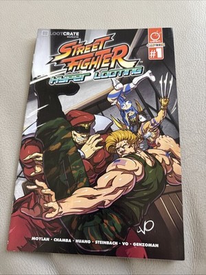Street Fighter Hyper Looting Lootcrate Variant Special Edition Comic book
