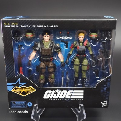 G.I. Joe Classified Series Falcon & Quarrel 2 Pack #138 Walmart Pulse Exclusive