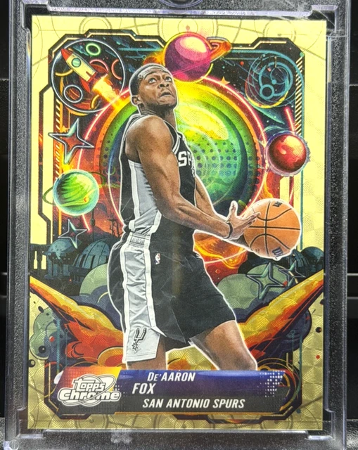 2025 TOPPS CHROME COSMIC - DE'AARON FOX PROPULSION SUPERFRACTOR [#1/1] [SPURS]