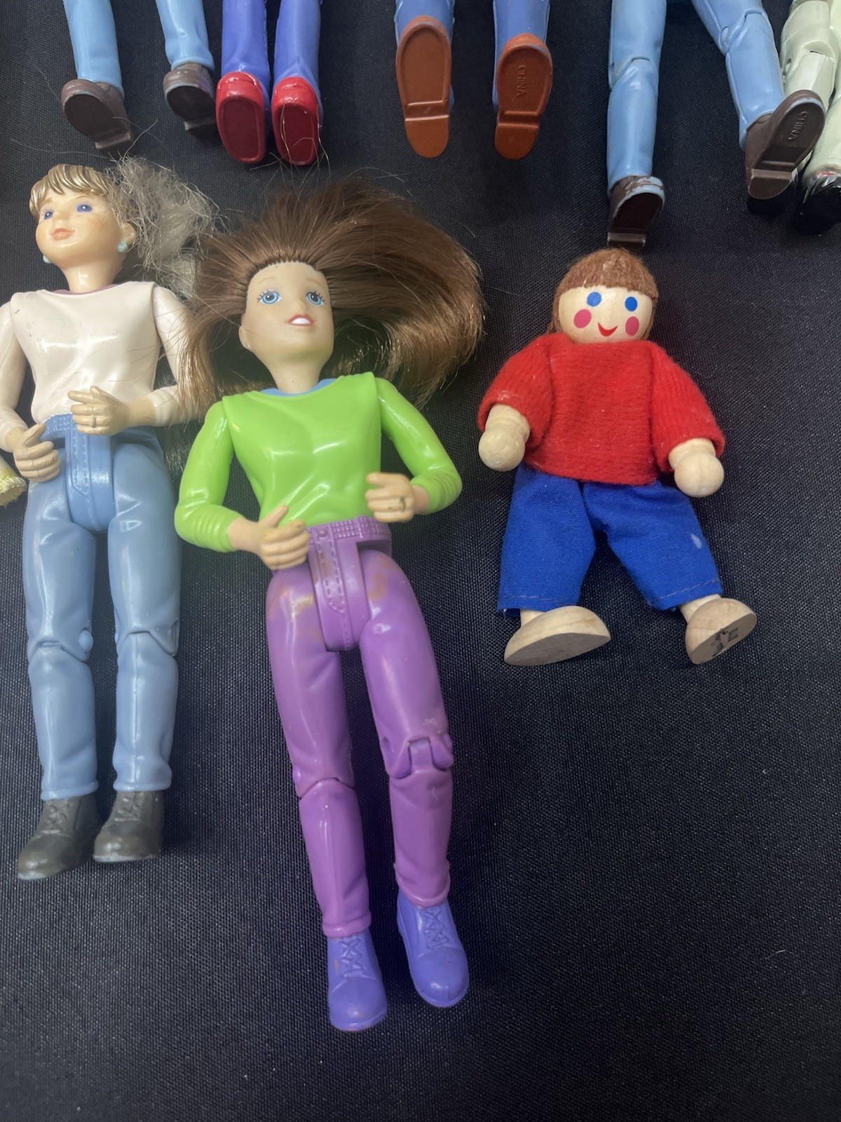 10 Dollhouse Dolls Various Manufacture Pretend Play Jazwares LCB Melissa & Doug