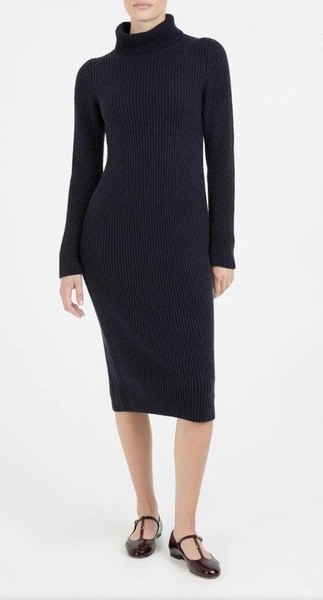 Women Iris Von Arnim Dress Black Cashmere 36