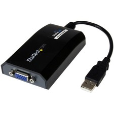 StarTech USB to VGA Adapter, External USB Video Graphics Card for PC and MAC