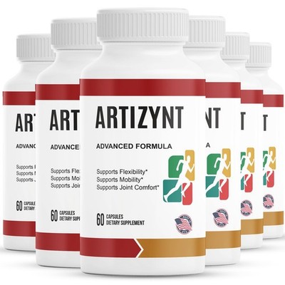 (6 Pack) Artizynt Capsules, Premium Joint Supplement for Mobility & Movement