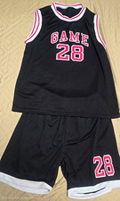 Boys Basketball 2-Piece Jersey & Shorts Set B...