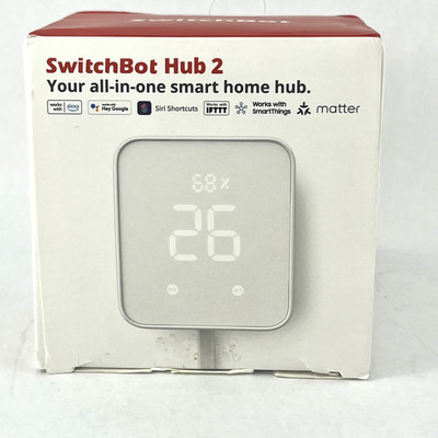 New ~SwitchBot Hub 2 Portable Contact Sensor All In One Smart Home Hub Ecosystem