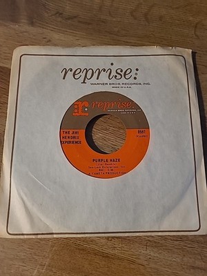 The Jimi Hendrix Experience   Purple Haze / The Wind Cries Mary (1967 Reprise) 