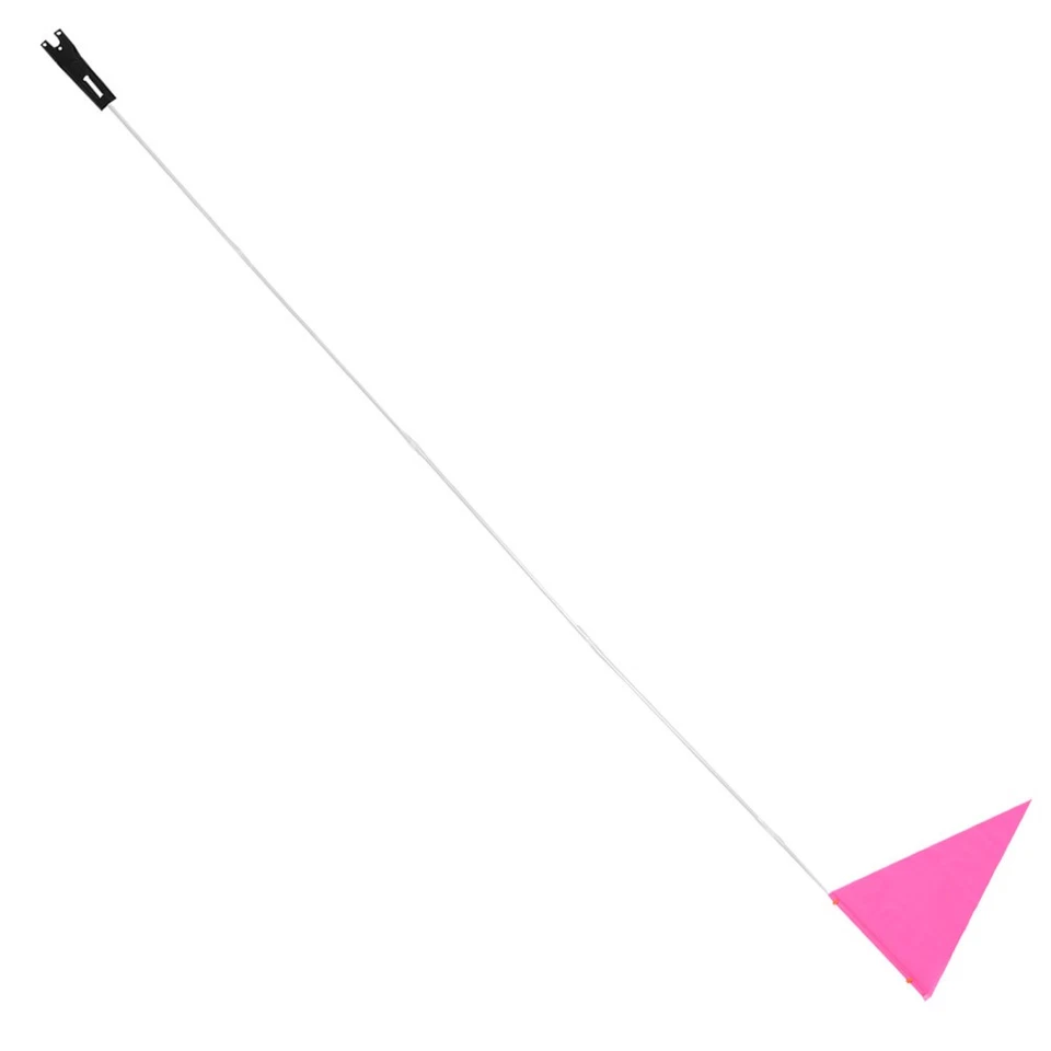 1 Set Kinder Fahrrad Sicherheitsflagge mit Fiberglasstange Fahrrad Warnflagge