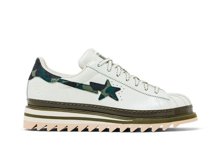 adidas gazelle silver green womens Adidas x Bape Mens Superstar Shoes  Extra Butter