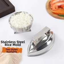 Stainless Steel Fried Rice Press Mold Non-Stick Papaya Shape Sushi Mold