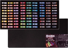Soft Pastels Set of 90 Unique, Vibrant Colors - Half Stick 1.3" Long, Soft Paste