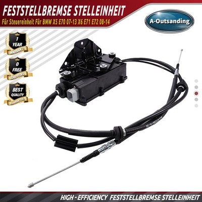 Parken Bremse Aktor Auto Control Unit 34436850289 Neu Für BMW X5 X6 E70 E71 E72
