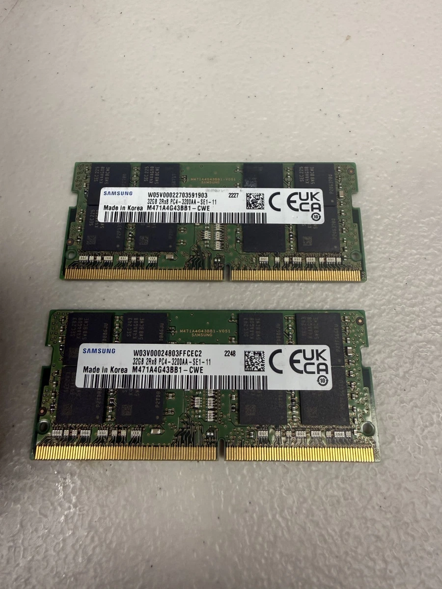 SO-DIMM 64 GB DDR4 SDRAM Memory (RAM) for sale | eBay