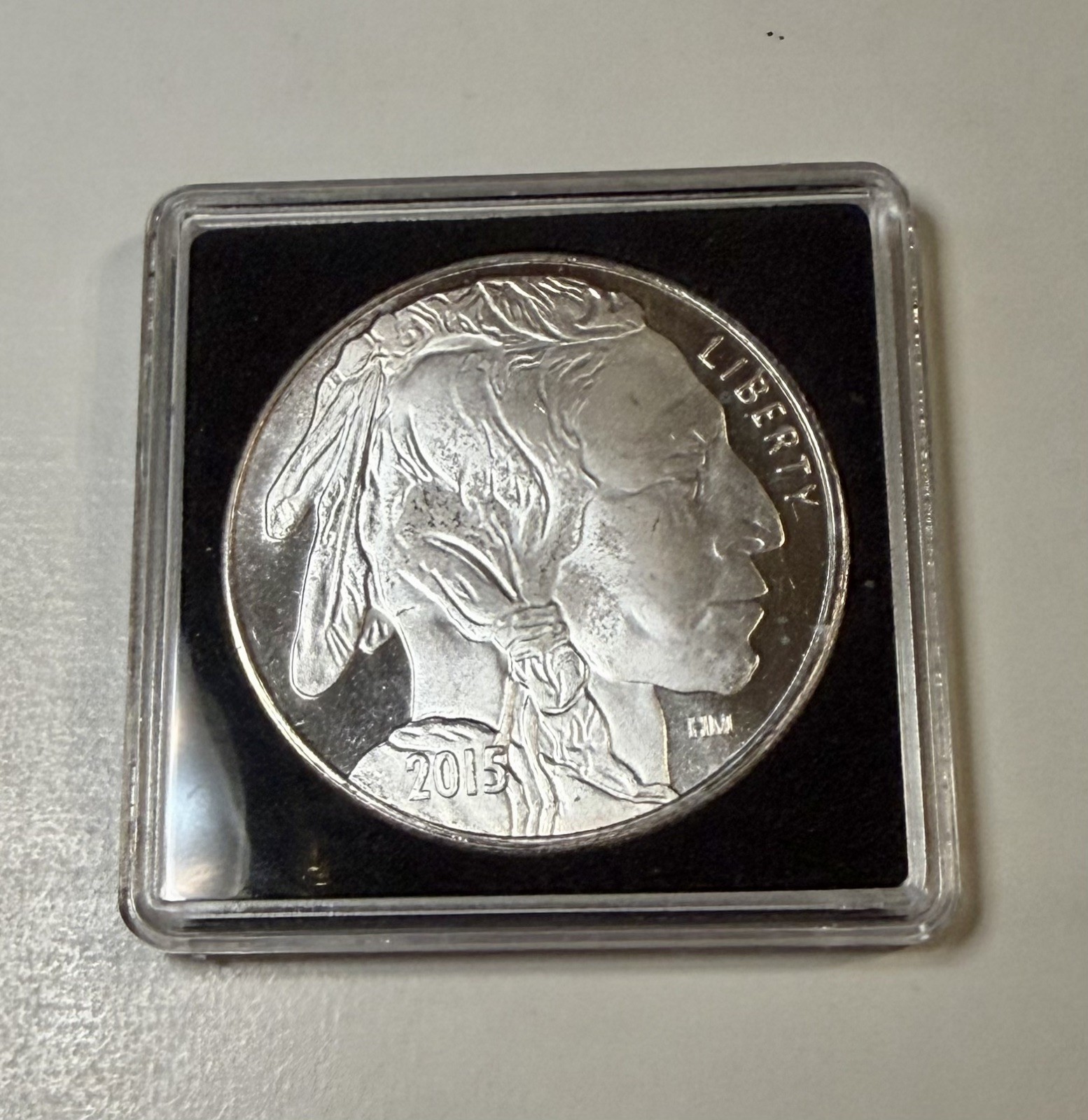 1 Troy oz Buffalo .999 Fine Silver Round