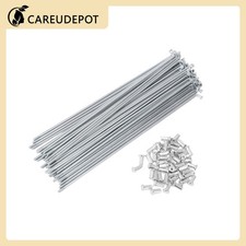 48Set 10G Bicycle Spokes 235 mm Bike Wheel Spokes Carbon Steel Galvanized