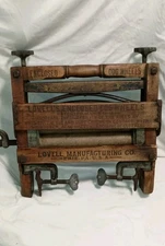 Antique Anchor Brand Bicycle LOVELL MFG Co. Clothes Wringer Erie PA COG WHEELS 