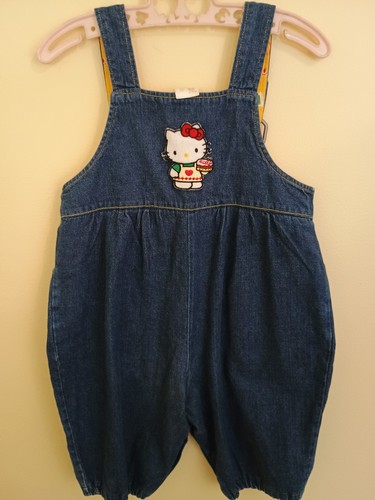 Honpo Land Applikation Hello Kitty Baby Denim Overall 18 Monate - Bild 5 von 9